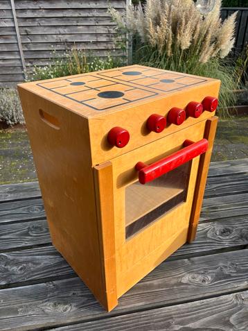 Houten Kinderfornuis - Stevig & Leuk! beschikbaar voor biedingen