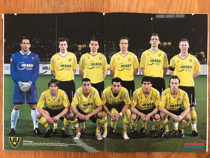 Mooie poster VVV-Venlo seizoen 2006/2007 - VI, Verzamelen, Sportartikelen en Voetbal, Zo goed als nieuw, Poster, Plaatje of Sticker