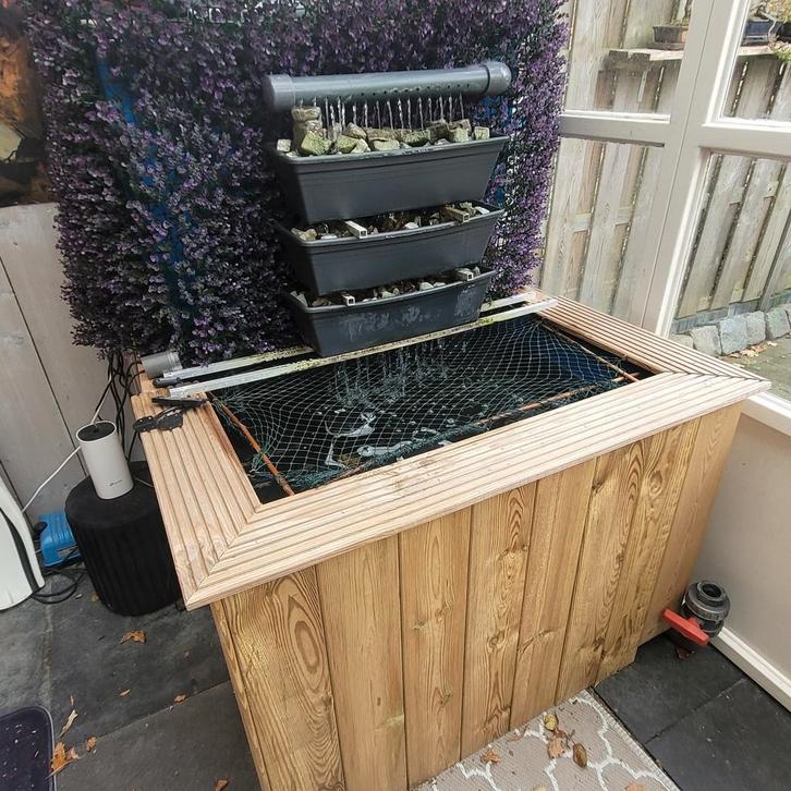 Quarantaine bak 120x100x80 compleet, Tuin en Terras, Vijvers, Gebruikt, Ophalen