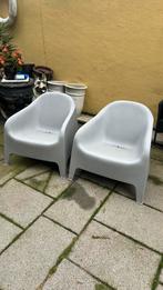 Ikea Skarpo tuinstoelen set 2 stuks lichtgrijs, Huis en Inrichting, Ophalen, Zo goed als nieuw