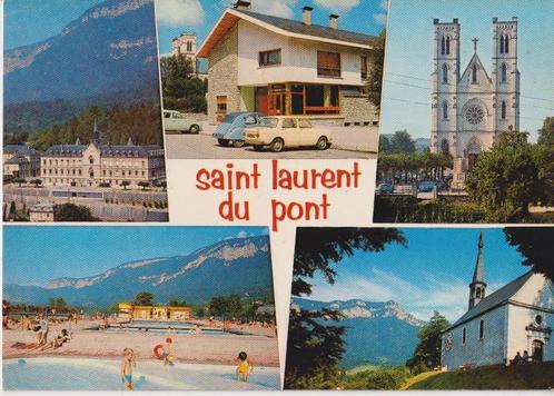 Frankrijk, Saint Laurent met auto's oa Simca 1000, Verzamelen, Ansichtkaarten | Buitenland, Ongelopen, Frankrijk, 1960 tot 1980