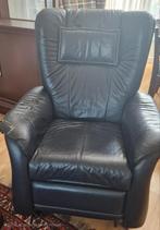 Leren Relaxfauteuil - Beschadigd, Ophalen, Gebruikt, 75 tot 100 cm, Modern