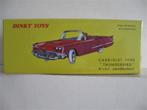 Ford Thunderbird cabriolet, Hobby en Vrije tijd, Modelauto's | 1:43, Nieuw, Dinky Toys, Ophalen of Verzenden