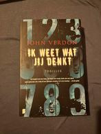 John Verdon - Ik weet wat jij denkt, Ophalen of Verzenden, Zo goed als nieuw