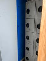 2 compartimenten lockerkast kleding kast blauw 33-50-175 cm, Ophalen, Zo goed als nieuw, Lockerkast kledingkast berging garage werklplaats kantoorkast