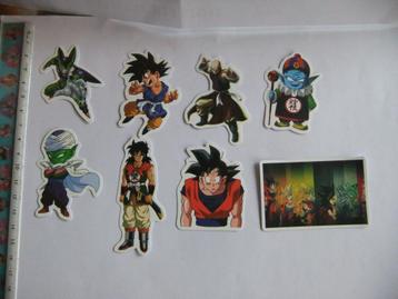  8 vinyl DRAGON BALL z stickers set 12 beschikbaar voor biedingen