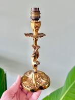 Vintage messing art nouveau lampenvoet tafellamp, Ophalen of Verzenden, Gebruikt