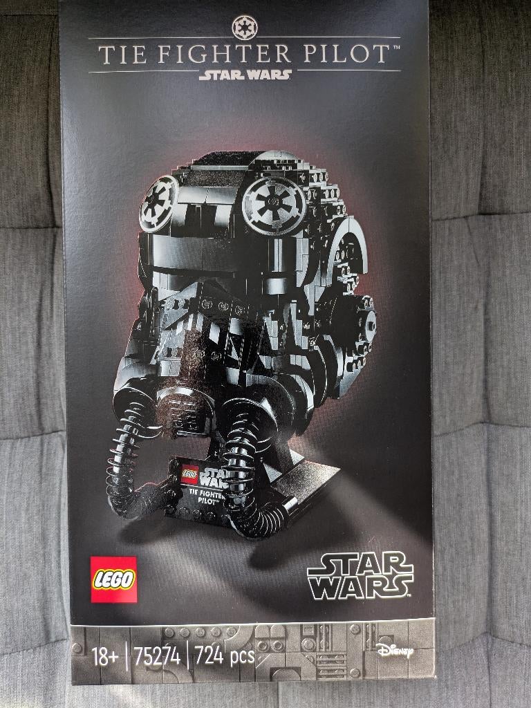 [SEALED] LEGO 75274 TIE Fighter Pilot helm – Star Wars, Ophalen, Nieuw, Complete set, Lego