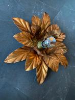 Hans Kogl florale wandlamp , vergulde bladeren, Huis en Inrichting, Gebruikt, Duitsland, Ophalen of Verzenden, Hollywood Chic