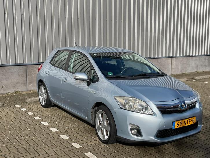 Toyota Auris 1.8 Full Hybrid 5DR CVT 2010 FrostBlue Metallic, Auto's, Toyota, Particulier, Auris, ABS, Achteruitrijcamera, Airbags
