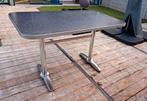 fifties diner tafel ( type bel air ), Huis en Inrichting, Tafels | Eettafels, Ophalen, Zo goed als nieuw, Rechthoekig, 50 tot 100 cm