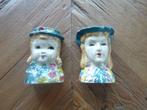 twee mooie retro vrouwenhoofdjes als wandvaasje, Ophalen of Verzenden, Overige typen