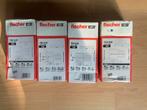 Fischer Spanhuls, 4 dozen - nieuw, Doe-het-zelf en Verbouw, IJzerwaren en Bevestigingsmiddelen, Ophalen, Nieuw