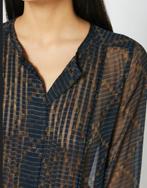 Isabel Marant Etoile prachtige blauwe zijden blouse Fr.mt 40, Kleding | Dames, Blauw, Zo goed als nieuw, Isabel Marant Etoile