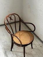 Antieke Thonet stoel van beukenhout en stro, jaren 1900, Antiek en Kunst, Antiek | Meubels | Stoelen en Banken, Ophalen