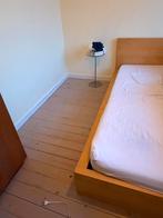 Malm bed 140x200, Huis en Inrichting, Slaapkamer | Bedden, Ophalen, Bruin, Tweepersoons, 140 cm