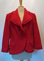 Apart rood 100% wollen jasje van Blacky Dress (Berlin) 42, Maat 42/44 (L), Ophalen of Verzenden, Zo goed als nieuw, Jasje