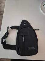 Zwarte Schoudertas / Borsttas - Nieuw & Waterdicht zwart, Overige merken, Minder dan 30 cm, Nieuw, Ophalen of Verzenden
