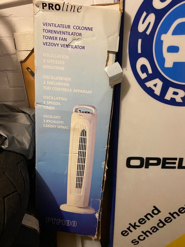 Super goed werkende proline toren ventilator fan, Witgoed en Apparatuur, Ventilatoren, Zo goed als nieuw, Tafelventilator, Ophalen of Verzenden