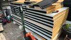 25 Sandwichpanelen B1,15xH1,23 dikte 9cm, Doe-het-zelf en Verbouw, Platen en Panelen, Ophalen of Verzenden, Nieuw, Overige materialen
