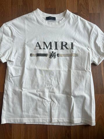 Amiri T-shirt Wit Maat M beschikbaar voor biedingen