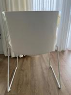 Eetkamer stoelen 5 stuks, Huis en Inrichting, Stoelen, Ophalen, Kunststof, Gebruikt, Wit