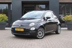 Fiat 500 1.2 Lounge Pano-Airco-Cruise (bj 2019), Gebruikt, 4 cilinders, 840 kg, Zwart