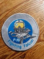 Badge F-16 FIGHTING FALCON, Verzamelen, Ophalen of Verzenden, Landmacht, Nederland, Embleem of Badge