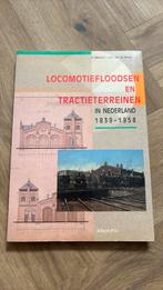 Locomotiefloodsen en tractieterreinen in Nederland 1839-1958, Ophalen of Verzenden, Zo goed als nieuw, J.G.C. van de Meene; H. Waldorp