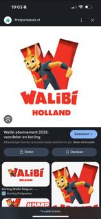 Walibi fright night 18 oktober, Tickets en Kaartjes, Eén persoon, Ticket of Toegangskaart