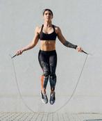 Z.G.A.N. Springtouw Leer – voor Duurtraining & Coördinatie, Ophalen of Verzenden, Sport-springtouw, Zo goed als nieuw