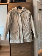 Gevoerde dames winterjas Pull & Bear, Kleding | Dames, Jassen | Winter, Wit, Ophalen of Verzenden, Zo goed als nieuw, Pull & Bear