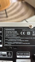 Kenwood Systeem incl. Spotify Connect en 2x Philips’ MCM11, Philips, Gebruikt, Cd-speler, Ophalen of Verzenden