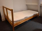 IKEA bedset 90200 – bedframe + matras + lattenbodem, Ophalen, Gebruikt, 90 cm, Eenpersoons