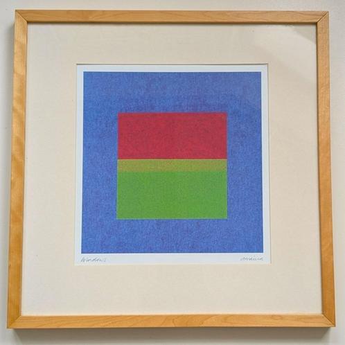 Ikea vintage litho Windows van Amaina. Jaren 90., Antiek en Kunst, Kunst | Litho's en Zeefdrukken, Ophalen of Verzenden