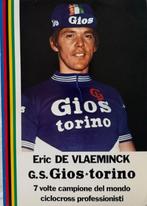 Poster GIOS Torino Eric De Vlaeminck, Ophalen of Verzenden, Zo goed als nieuw, Overige sporten, Poster, Plaatje of Sticker