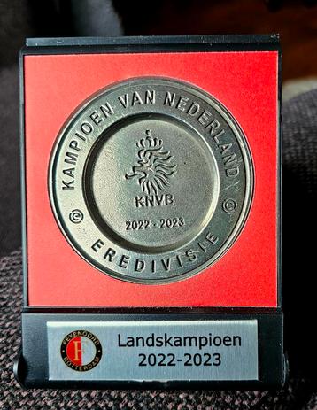 Feyenoord Landskampioen 2022-2023 Trofee beschikbaar voor biedingen
