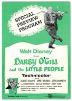 Disney 1959 film folder Darby O'Gill and the Little People, Ophalen of Verzenden, Zo goed als nieuw, Overige typen