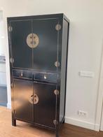 Chinese kast zwart, Ophalen, Gebruikt