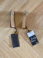 *NIEUW!* Leren lussen / deurknoppen, cognac, Lovely Basics, Ophalen of Verzenden, Nieuw, Overige typen
