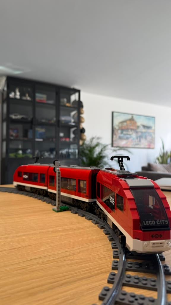 LEGO City passagierstrein - 7938, Ophalen of Verzenden, Zo goed als nieuw