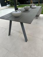 tuintafel 220x100cm, Tuin en Terras, Tuintafels, Ophalen of Verzenden, Zo goed als nieuw, Rechthoekig, Kunststof