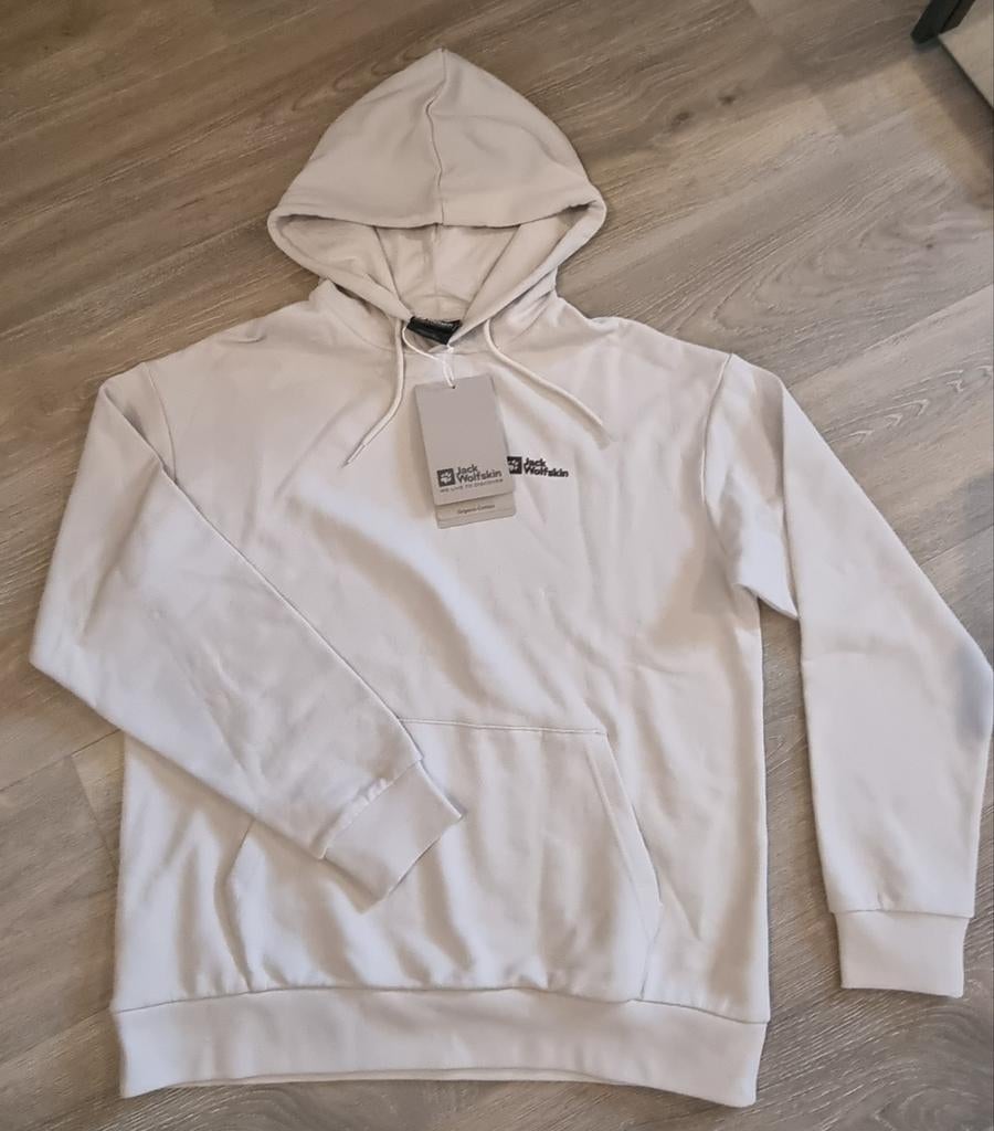 Jack wolfskin hoodie (trui) beige maat M NIEUW, Kleding | Dames, Truien en Vesten, Ophalen of Verzenden