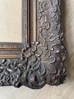 Antieke/barokke schilderijlijst 70x80 cm incl glasplaat, Huis en Inrichting, Woonaccessoires | Lijsten, Ophalen, Hout, 75 cm of meer