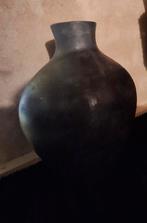 Ronde bloempot / kruik - Lunteren, Gebruikt, Rond, Ophalen of Verzenden, Balkon