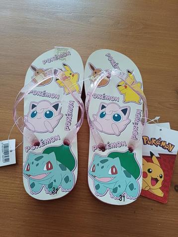 Nieuwe Pokemon teenslippers maat 30/31 beschikbaar voor biedingen