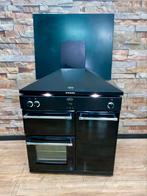 Luxe Belling INDUCTIE Fornuis 4 kookzones zwart (Compleet), Witgoed en Apparatuur, Fornuizen, Fornello Esperta, Grill, Zo goed als nieuw