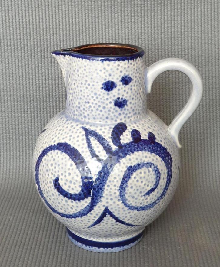 Vintage Scheurich Keramik Country Dent Pitcher West Germany, Antiek en Kunst, Antiek | Keramiek en Aardewerk, Ophalen of Verzenden