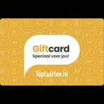 80 euro Giftcard tegoed Toptaarten  .nl, Cadeaubon