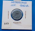 Nederland 1 Cent 1942 Zink - Wilhelmina, Koningin Wilhelmina, 1 cent, Losse munt, Verzenden
